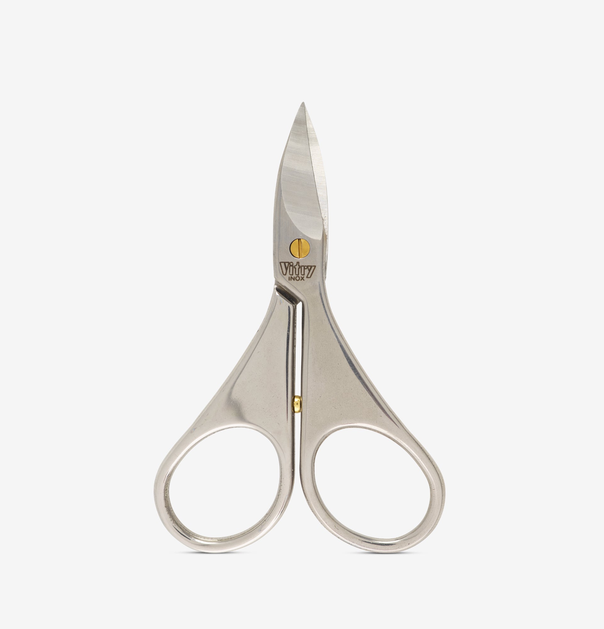 Ciseaux à ongles inox courbés Furtif VITRY au design ambidextre – référence 1008F
