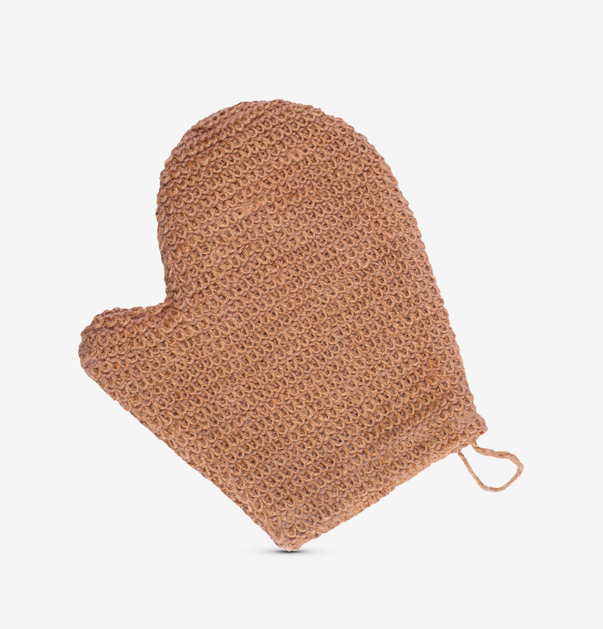 Gant exfoliant en fibres naturelles de chanvre Cartel pour le corps, accessoire de douche écologique et réutilisable – réf 5611 CARTEL