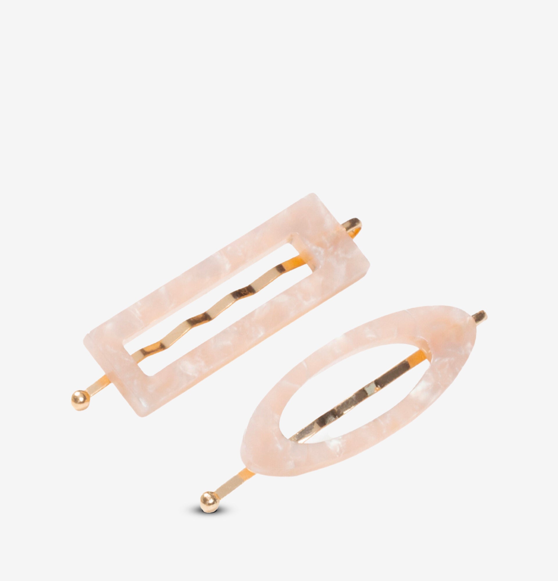 Lot de 2 Barrettes Céleste