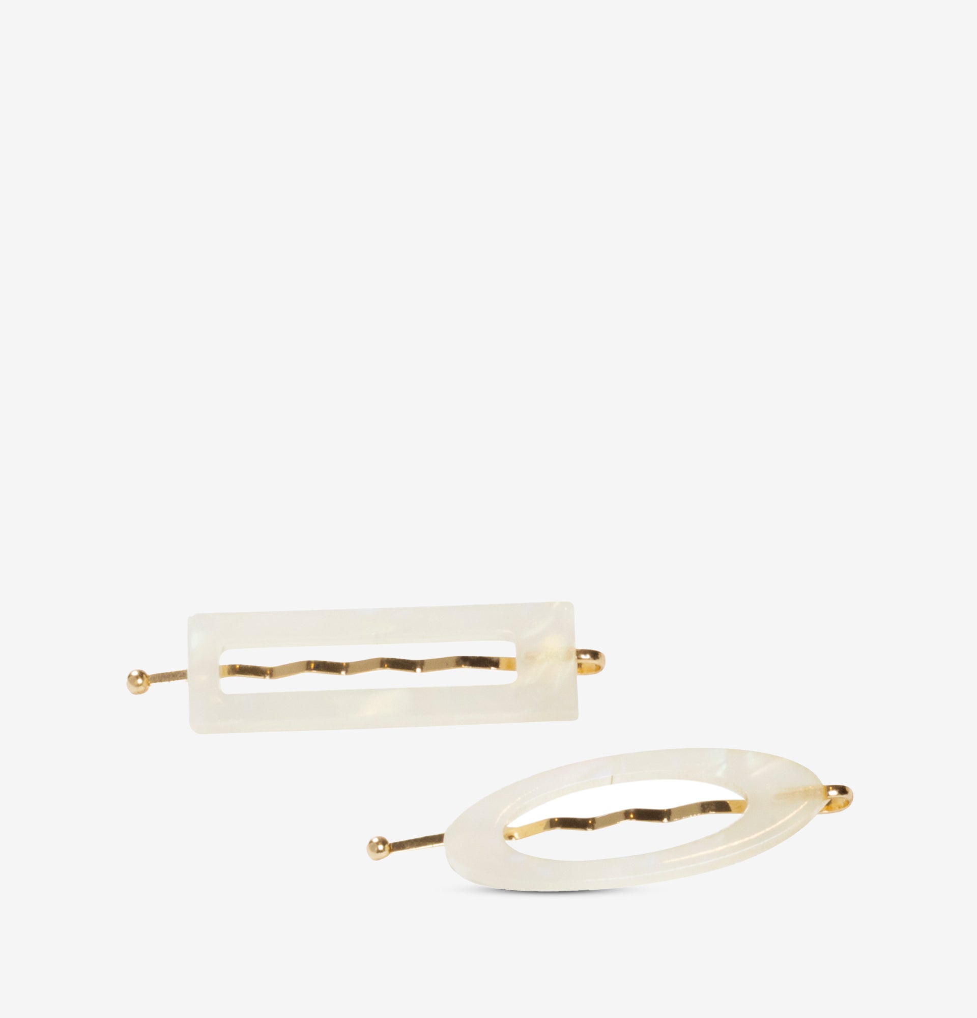 Lot de 2 Barrettes Céleste