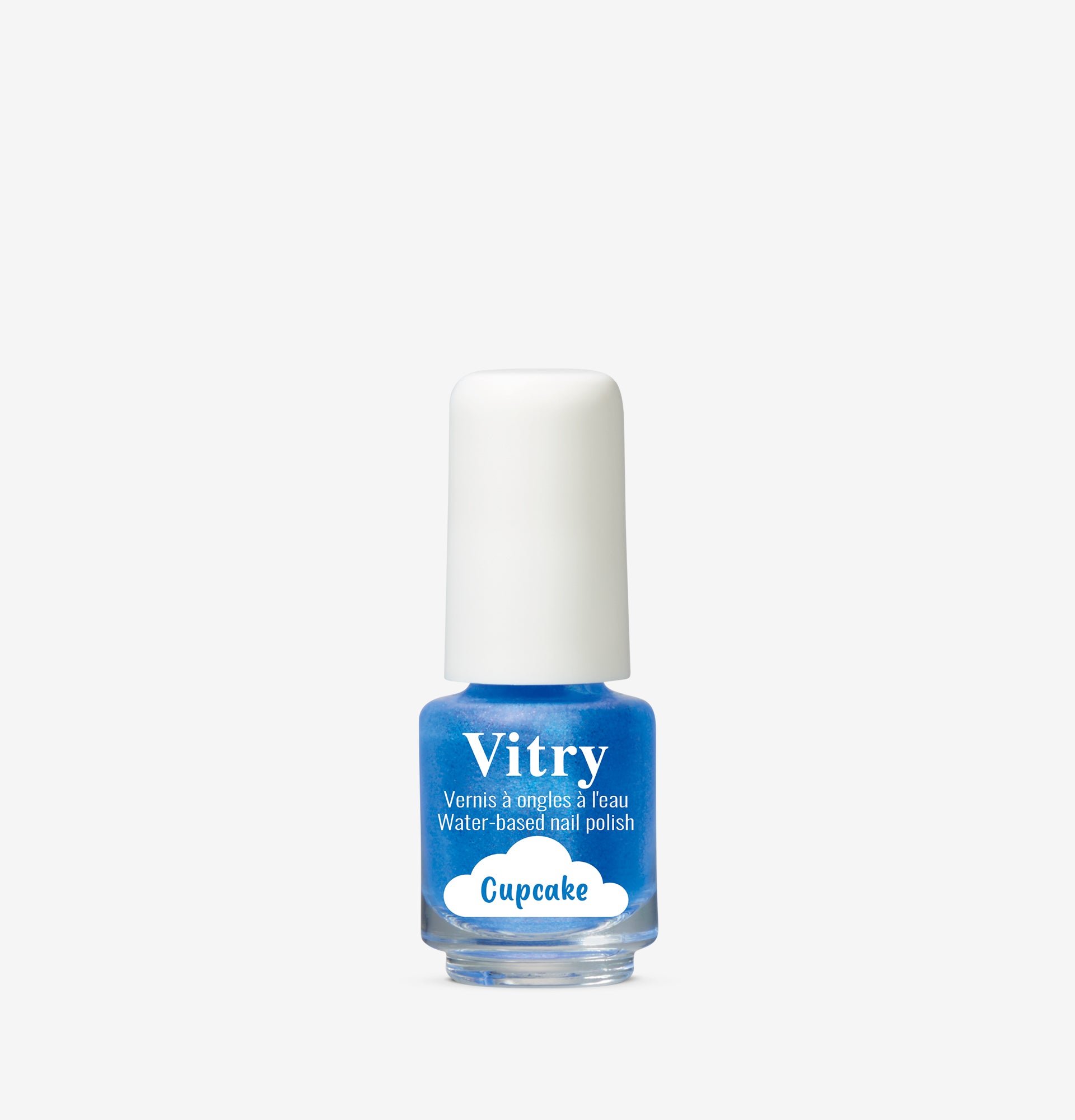 Flacon 4ml Vernis à l'eau Cupcake. Réf. VEAU008