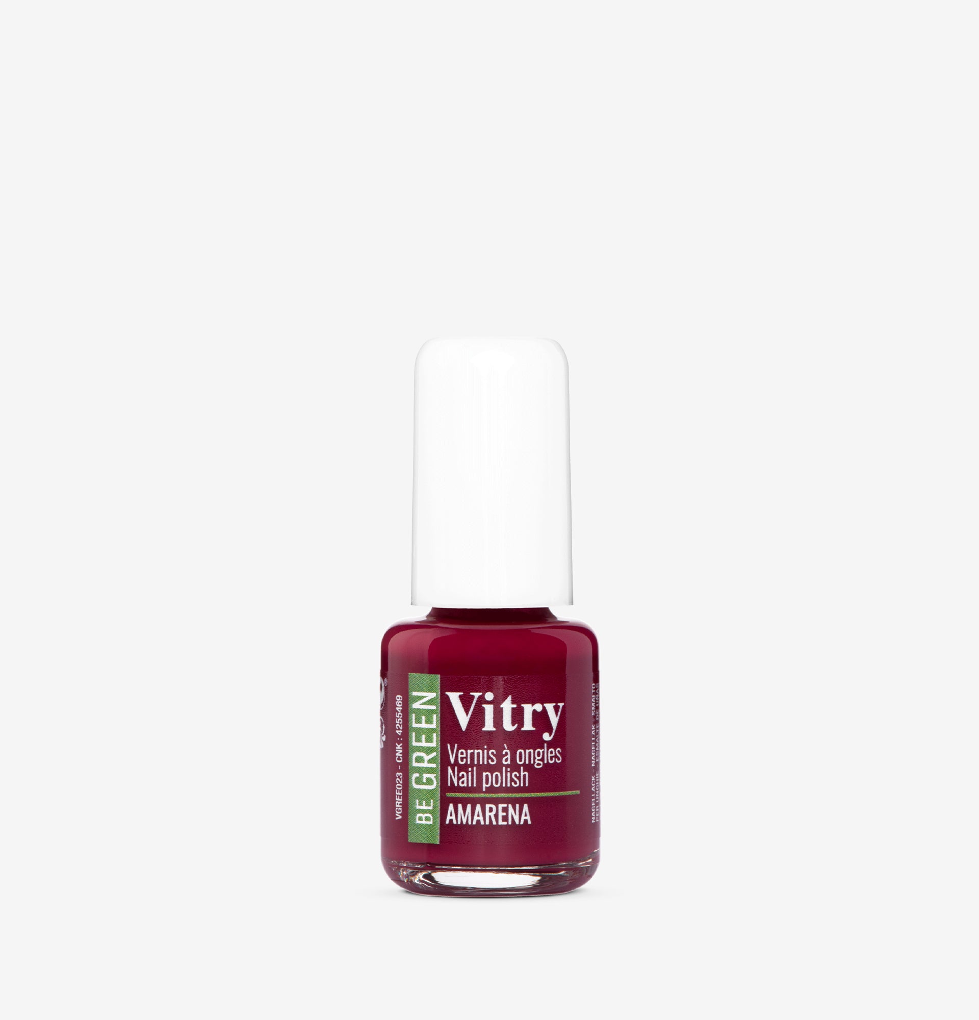 Flacon 6ml Vernis Be Green Amarena. Réf. VGREE023
