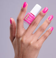 Stockrosen Nagellack