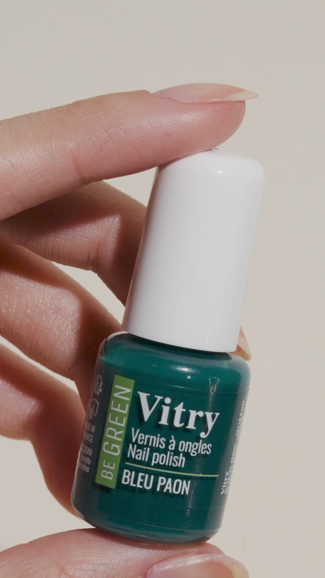 Vernis à ongles Bleu Paon